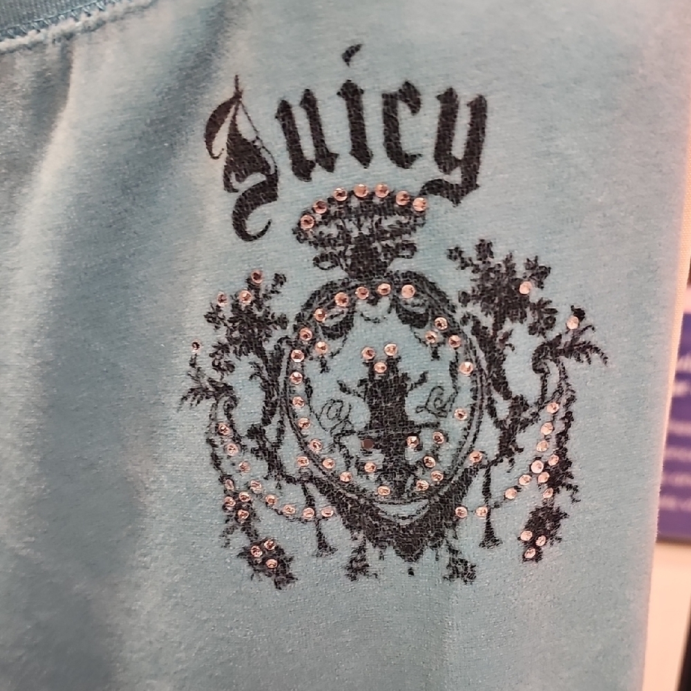 Juicy, Couture, Y2k, 2000s, Vintage, Teal, Casual, Trackpants, Velour, Pants,